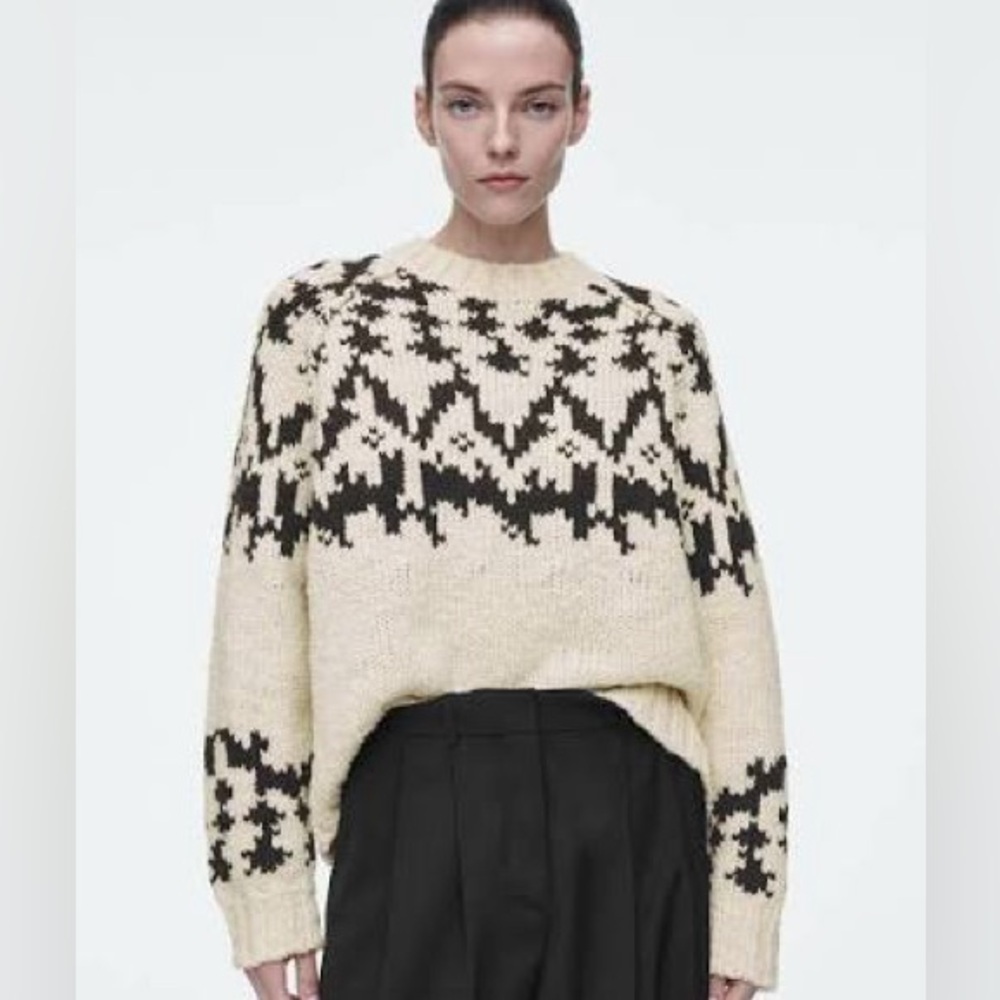 COS Fair Isle Sweater